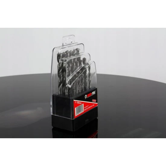 Sada vrtákov do kovu 1-10 mm HSS M22300
