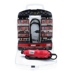 Modelárska priama mini brúska 270W s 300 dielnym príslušenstvom M22271