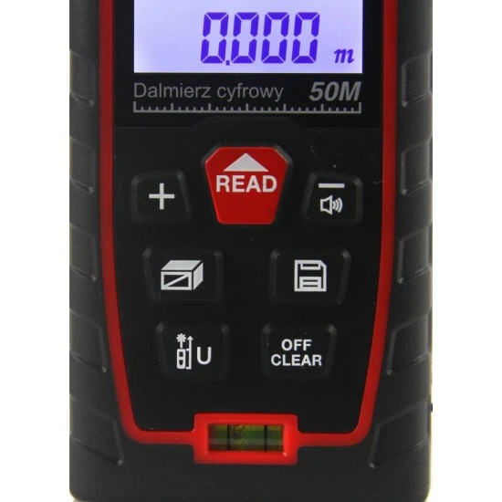 Digitálny laserový merač vzdialenosti do 50m M04022