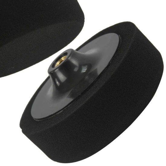 Leštiaci kotúč penový 150 x 50 mm závit M14 čierny M07913