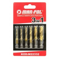 Závitorezné vrtáky M3-M10 M22332