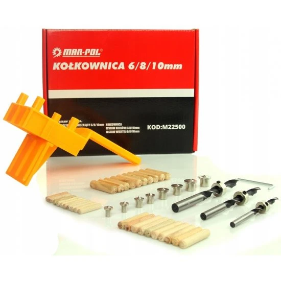 Kolíkovačka pre kolíky 6-8-10 mm s vrtákmi M22500