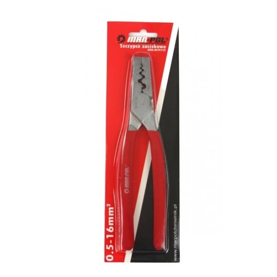 Kliešte krimpovacie na káblové koncovky dutinky 0.5-16 mm2  M49532