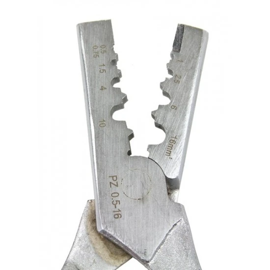 Kliešte krimpovacie na káblové koncovky dutinky 0.5-16 mm2  M49532