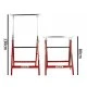 Stavebná koza nastaviteľná 80-130cm 2ksx150kg M51098