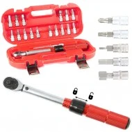 Momentový kľúč 1/4" 2-24Nm M53578