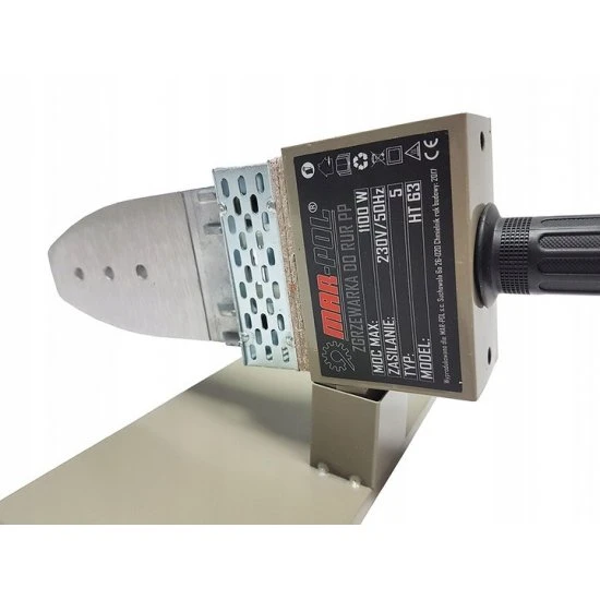 Polyfúzna zváračka plastových trubiek nožová 1100W M55901