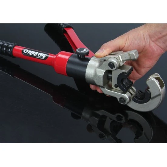 Hydraulické lisovacie kliešte na hliníkoplast PEX čeľuste U V TH M55915