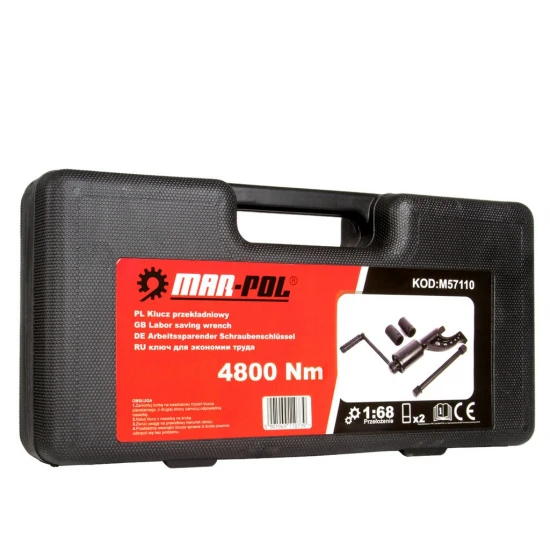 Násobič momentu 4800 Nm kľúč na kolesá M57110