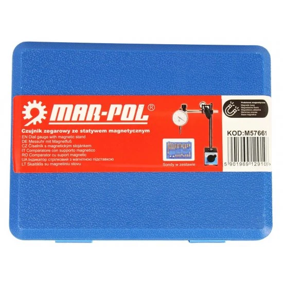 Magnetický statív s odchýlkomerom 0-10mm M57661