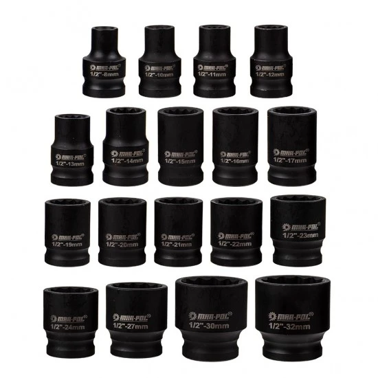 Gola sada 1/2" 8-32mm 24 dielna 12hran M58190