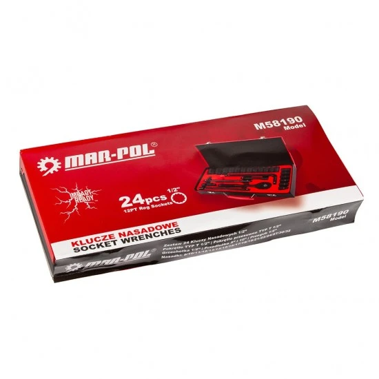 Gola sada 1/2" 8-32mm 24 dielna 12hran M58190