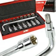 Sada nástrčných kľúčov TORX a E-TORX M58202