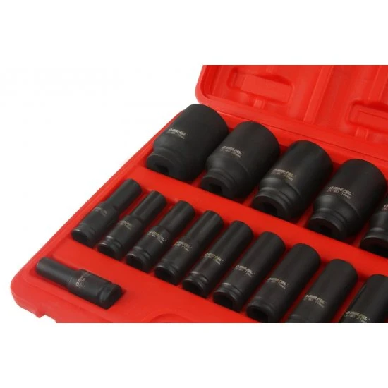 Kované nástrčné kľúče 10-38 mm 20 dielna 1/2" sada M58258