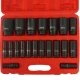 Kované nástrčné kľúče 10-38 mm 20 dielna 1/2" sada M58258