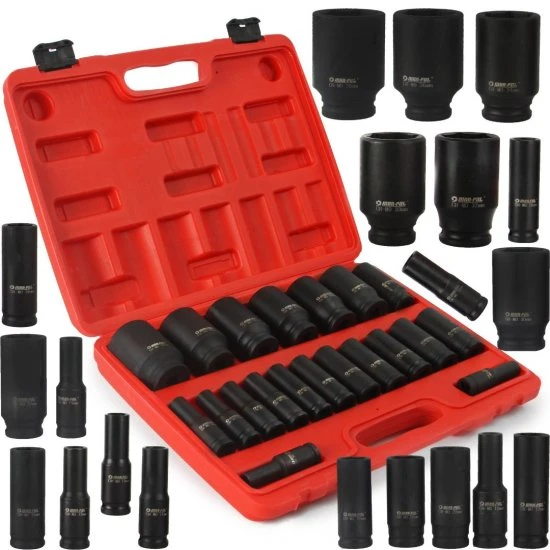 Kované nástrčné kľúče 10-38 mm 20 dielna 1/2" sada M58258