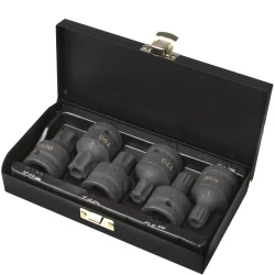 Kované nástrčné kľúče 3/4" torx T70-T100 spline M16-M18 M58266