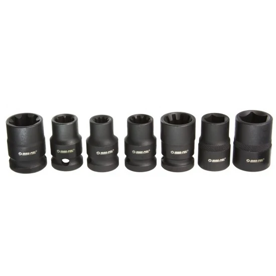 Nástrčné kľúče na brzdové strmene 1/2" 16 dielna sada M58279