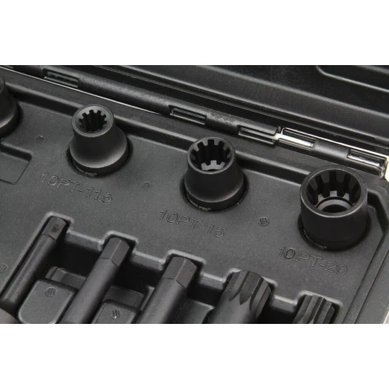 Nástrčné kľúče na brzdové strmene 1/2" 16 dielna sada M58279