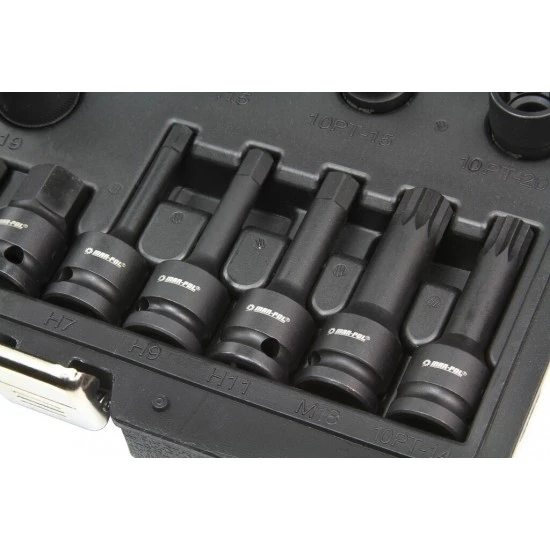 Nástrčné kľúče na brzdové strmene 1/2" 16 dielna sada M58279