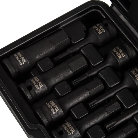 Kované nástrčné kľúče 1/2" torx T30-T70 imbus H5-H19 M58320