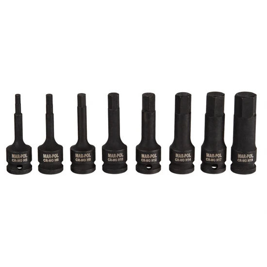 Kované nástrčné kľúče 1/2" torx T30-T70 imbus H5-H19 M58320