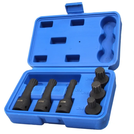 Kované nástrčné kľúče 1/2" M14 - M18 spline M66416