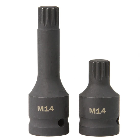 Kované nástrčné kľúče 1/2" M14 - M18 spline M66416