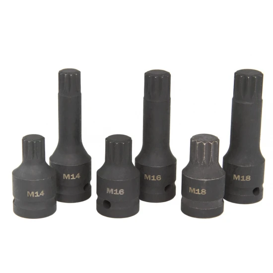 Kované nástrčné kľúče 1/2" M14 - M18 spline M66417