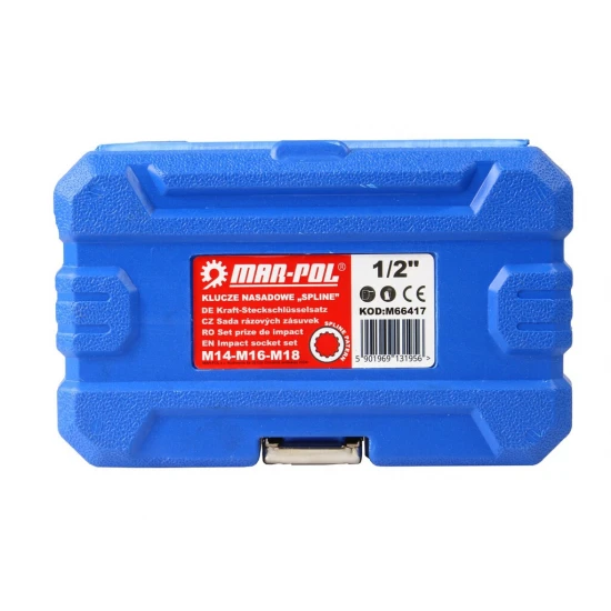 Kované nástrčné kľúče 1/2" M14 - M18 spline M66417
