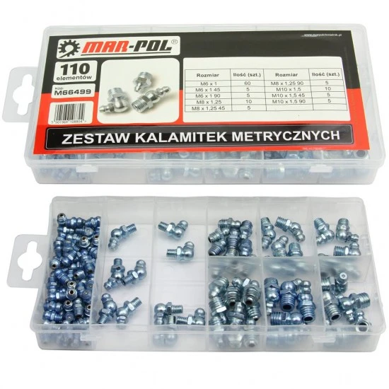 Mazacie hlavice metrické 110 ks M66499