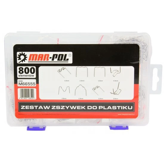 Sada sponiek do zváračky plastov 800 ks M66555