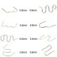 Sada sponiek do zváračky plastov 800 ks M66555