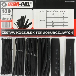 Zmršťovacie bužírky 1.5-13 mm 100ks M66560