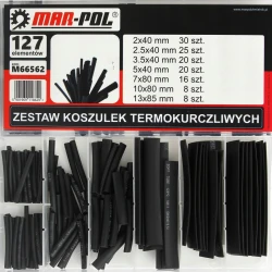 Zmršťovacie bužírky 2-13 mm 127ks M66562
