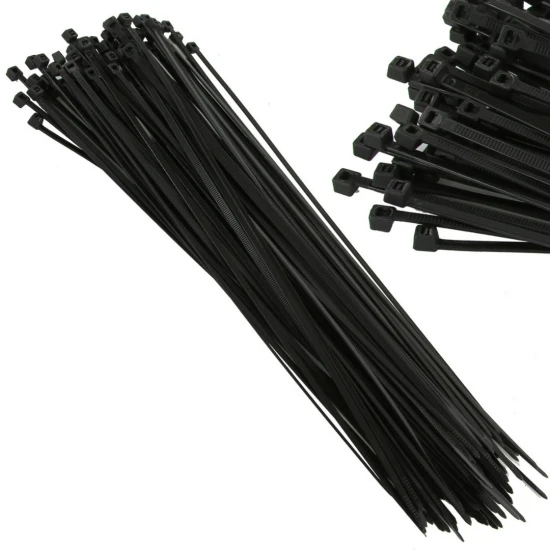 Sťahovacia páska 300 x 3.6 mm čierna balenie 100ks M66580