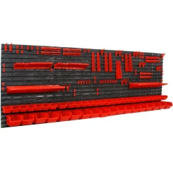 Nástenný organizér na náradie 230 x 78 cm 130 dielny M66632