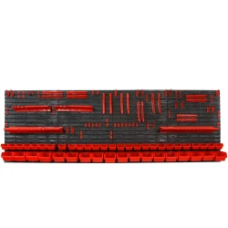 Nástenný organizér na náradie 230 x 78 cm 130 dielny M66632