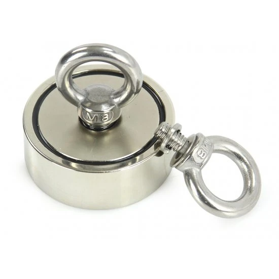 Neodýmový magnet 170kg 60x22mm so závesným okom M66860