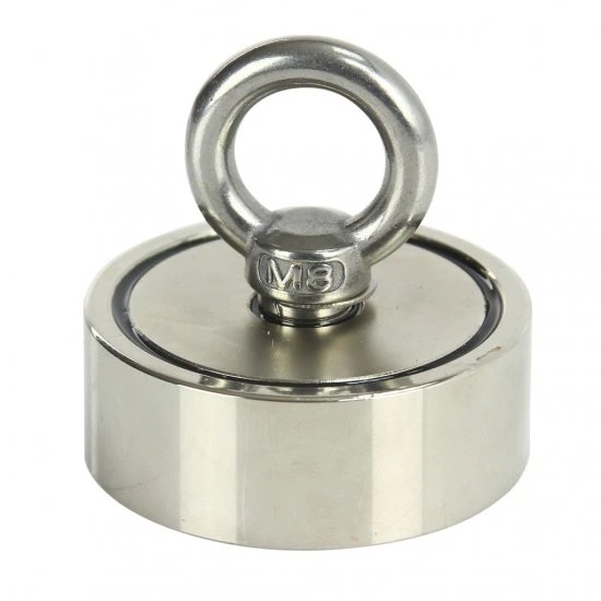 Neodýmový magnet 170kg 60x22mm so závesným okom M66860