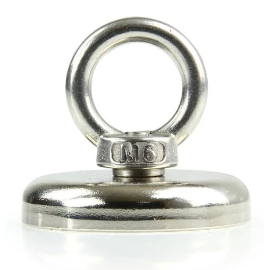Neodýmový magnet 50kg 42x0.8mm so závesným okom M66865