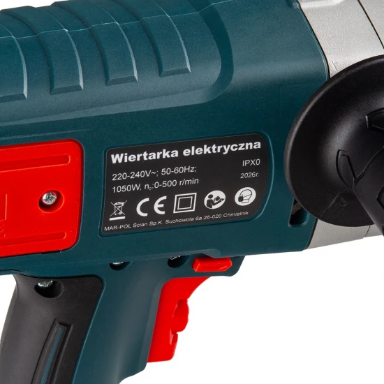 Elektrická pomalobežná vrtačka miešadlo 1050W M79230