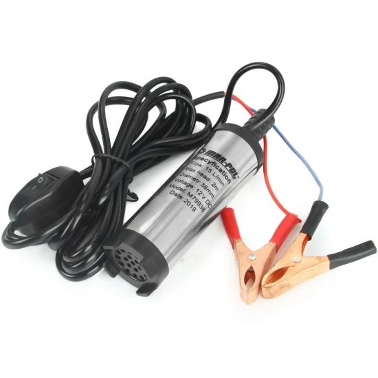 Ponorné čerpadlo 12V na naftu 38mm s 3m hadicou M79938A