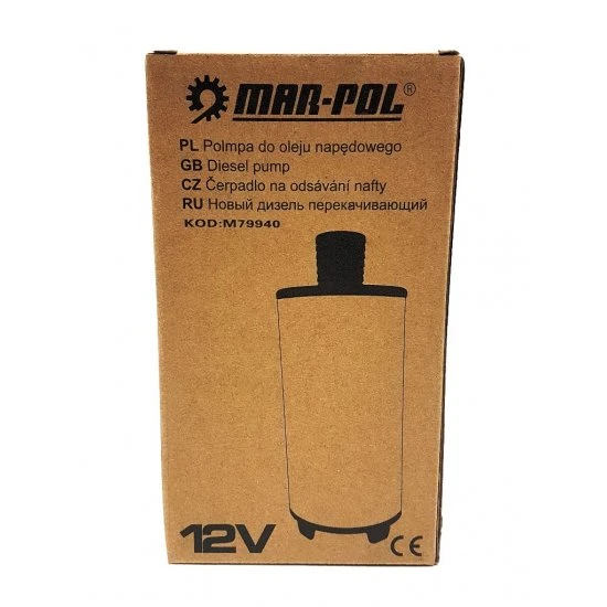 Ponorné 12V čerpadlo na naftu olej 51 mm M79940