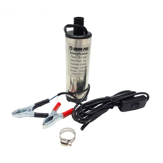 Ponorné 12V čerpadlo na naftu olej 51 mm M79940