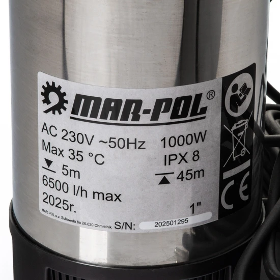 Ponorné čerpadlo Aquasmart™ 1000W M79963