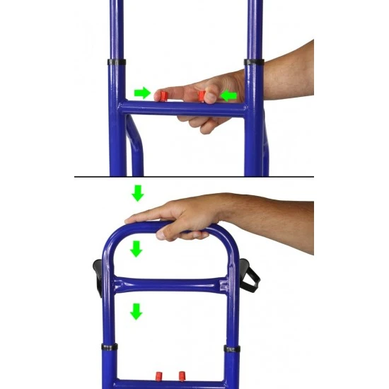 Transportný vozík rudla skladací 150kg M80087