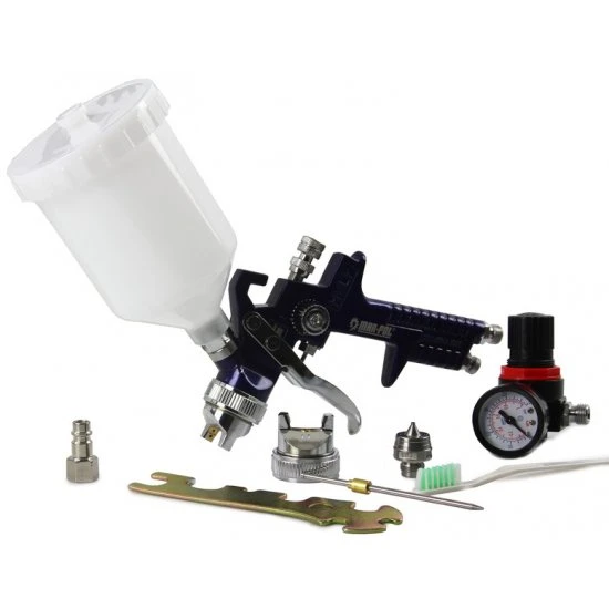 Striekacia lakýrnická pištoľ HVLP dýza 1.4mm a 1.7mm M80600