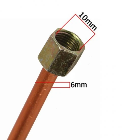 Trubka 6x700mm tlakový spínač kompresor M8068675