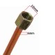 Trubka 6x400mm tlakový spínač kompresor M8068676